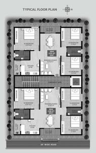 Project Image of 1188.0 - 1225.0 Sq.ft 3 BHK Apartment for buy in Parth Meridian