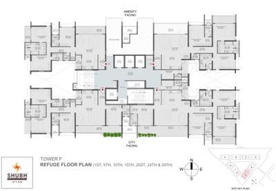 Project Image of 1106.0 - 3220.0 Sq.ft 3 BHK Apartment for buy in Shubh VEDA Tower E F G and Block 8