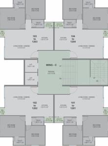 Project Image of 657.24 - 978.87 Sq.ft 2 BHK Apartment for buy in Shreeji Shantanu Green Phase 2 Plot No 2