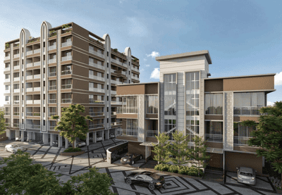 Project Image of 576.09 - 768.44 Sq.ft 2 BHK Apartment for buy in Shree Green Leaves Buidling A