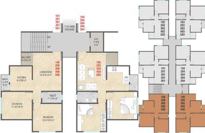 Project Image of 950.0 - 1334.0 Sq.ft 2 BHK Apartment for buy in Shiv Aashray Residency
