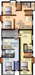 Project Image of 469.0 - 908.0 Sq.ft 1 BHK Apartment for buy in VGK Sumangali