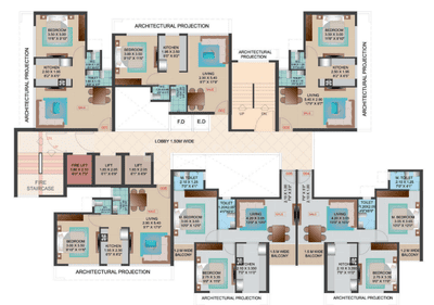 Project Image of 1150 Sq.ft 2 BHK Apartment / Flat for sale in Nerul for Rs. 22000000