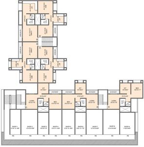 Project Image of 384.12 - 573.17 Sq.ft 1 BHK Apartment for buy in Jaitapkar Siddhidata Park