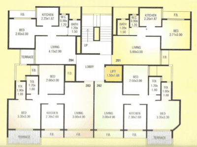 Project Image of 281.48 - 399.02 Sq.ft 1 BHK Apartment for buy in Shree Sai Hari Om