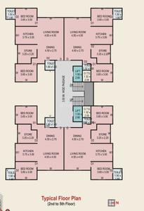 Project Image of 0.0 - 885.87 Sq.ft 2.5 BHK Apartment for buy in J K Nanda