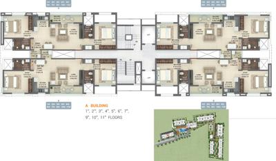 Project Image of 356.5 - 600.84 Sq.ft 1 BHK Apartment for buy in Rohan Leher 2 Wing A