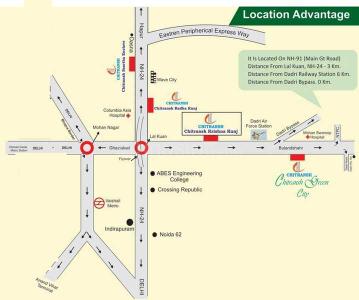 Project Image of 950.0 - 1350.0 Sq.ft 2 BHK Apartment for buy in Chitransh Dream Homes Krishna Kunj