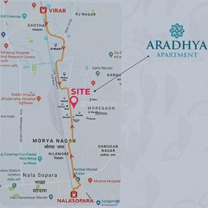 Project Image of 333.79 - 503.86 Sq.ft 1 BHK Apartment for buy in Om D S Homes Aaradhya Apartment