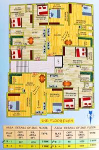 Project Image of 845.0 - 1111.0 Sq.ft 2 BHK Apartment for buy in Jai Ganesh Jal Taranga 2 Apartment