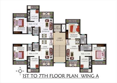 Project Image of 620 Sq.ft 1 BHK Apartment / Flat for sale in Ambernath West for Rs. 2000000