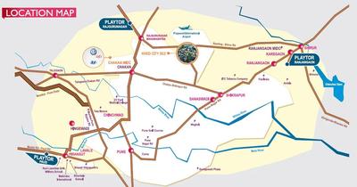 Playtor Ranjangaon Midc Phase 4 Location Plan 1
