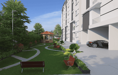 Project Image of 1116.0 - 1521.0 Sq.ft 2 BHK Apartment for buy in Trusted Walls Krishna Meridian