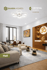 Project Image of 1117.0 - 1306.0 Sq.ft 2 BHK Apartment for buy in Crystal Saara Homes