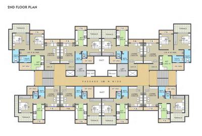 Project Image of 760.0 - 764.0 Sq.ft 2 BHK Apartment for buy in Sai Srushti