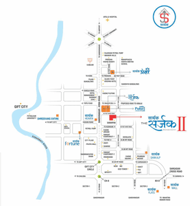 Project Image of 1072 Sq.ft 3 BHK Apartment / Flat for sale in Bhaijipura for Rs. 10500000