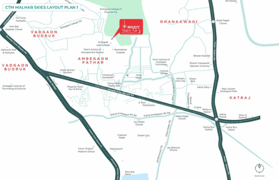 Project Image of 441.32 - 719.03 Sq.ft 1 BHK Apartment for buy in CTM Malhar Skies