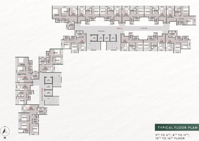 Project Image of 383.0 - 1054.0 Sq.ft 1 BHK Apartment for buy in Gami Nirvana
