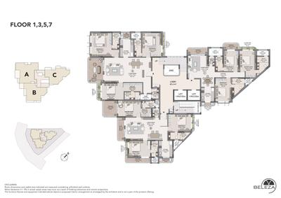 Project Image of 1389.0 - 1895.0 Sq.ft 3 BHK Apartment for buy in Beleza Royale