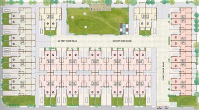 Project Image of 1328.0 - 1407.0 Sq.ft 3 BHK Villa for buy in Aamod Vihaan Bungalows Phase 1