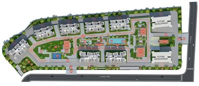 Project Image of 751.22 - 1013.86 Sq.ft 2 BHK Apartment for buy in Mahindra Lakewoods Towers H And I