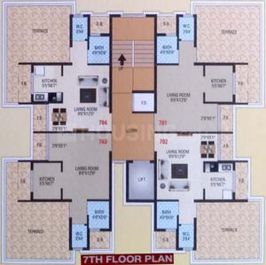 Project Image of 0.0 - 288.9 Sq.ft 1 RK Apartment for buy in Sairaj Mohan Residency