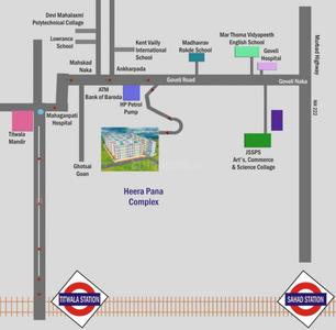 Project Image of 350.0 - 980.0 Sq.ft 1 RK Apartment for buy in Heera Panna Complex