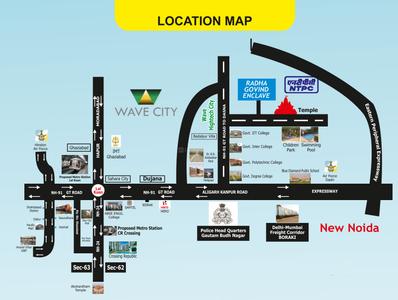 Shivi Radha Govind Enclave Location Plan 1