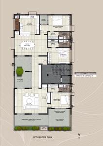 Project Image of 1728.0 - 2976.0 Sq.ft 3 BHK Apartment for buy in Chamundeeswary Chang Royale