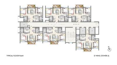 Project Image of 0.0 - 540.0 Sq.ft 2 BHK Apartment for buy in Lodha Casa Evergreen