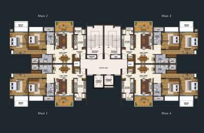 Project Image of 0.0 - 1196.0 Sq.ft 3 BHK Apartment for buy in Lodha Belmondo Pebble Beach E Estancia A