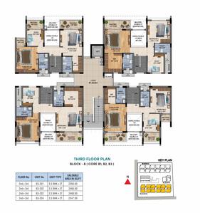 Project Image of 2391 Sq.ft 3 BHK Apartment / Flat for sale in Hennur for Rs. 29000000