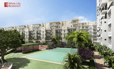 Project Image of 657.0 - 1631.0 Sq.ft 2 BHK Apartment for buy in Parker White Lily Residency