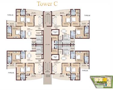 Project Image of 841.09 - 1374.77 Sq.ft 2 BHK Apartment for buy in Mega Heights