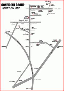Project Image of 0.0 - 1500.0 Sq.ft 2 BHK Apartment for buy in Confident Atria Apartment