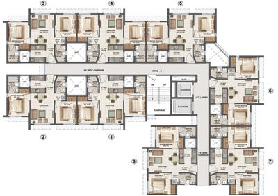 Project Image of 322.0 - 487.0 Sq.ft 1 BHK Apartment for buy in Crown Dombivli By Lodha