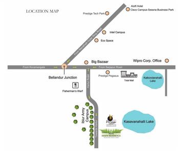 Project Image of 1290 Sq.ft 3 BHK Apartment / Flat for sale in Harlur for Rs. 21600000