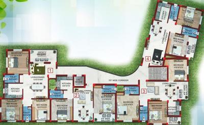 Project Image of 1075.0 - 1469.0 Sq.ft 2 BHK Apartment for buy in Neelanchal Harspriya Retreat