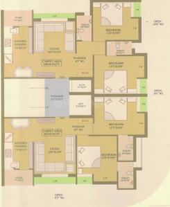 Project Image of 663.0 - 680.0 Sq.ft 2 BHK Apartment for buy in Shubh Palace