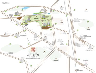 Project Image of 2320.0 - 2845.0 Sq.ft 3 BHK Apartment for buy in Pramukh Aristo