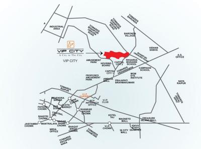 Project Image of 999.97 - 2099.93 Sq.ft Residential Plot Plot for buy in RCP Vip City Sector 2 Prime Circle Chowk