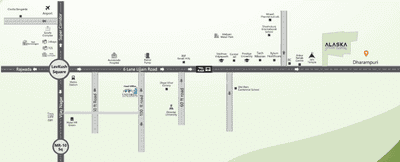 Project Image of 409.46 - 2548.68 Sq.ft Residential Plot Plot for buy in Shiv Alaska Green West