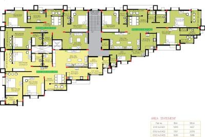 Project Image of 1743 Sq.ft 3 BHK Apartment / Flat for sale in Patia for Rs. 13000000