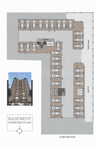 Project Image of 662.62 - 681.78 Sq.ft 2 BHK Apartment for buy in Shree Viihaan Elegance