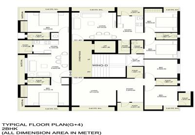 Project Image of 331.1 - 714.94 Sq.ft 1 BHK Apartment for buy in Sr Aangan View