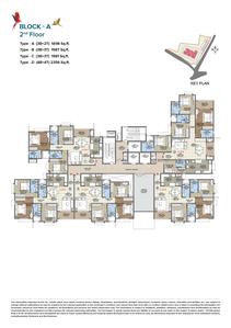 Project Image of 992.0 - 1548.0 Sq.ft 3 BHK Apartment for buy in Brigade Nanda Heights