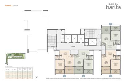 Project Image of 714.0 - 1740.0 Sq.ft 2 BHK Apartment for buy in Rohan Harita Phase 1