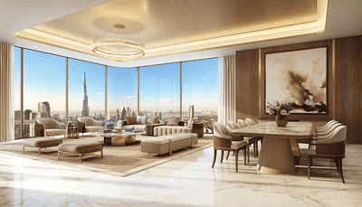 Project Image of 1100.0 - 7000.0 Sq.ft 2 BHK Apartment for buy in Trump International Hotel and Tower Dubai