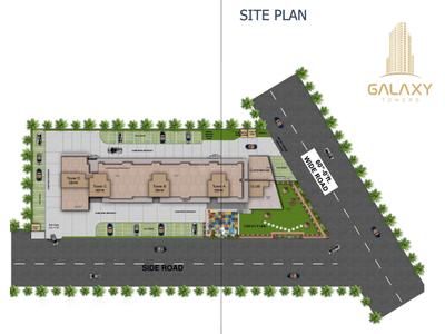 Project Image of 482.0 - 934.72 Sq.ft 2 BHK Apartment for buy in Galaxy Towers