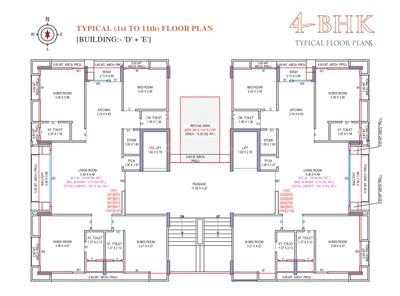Project Image of 941.63 - 1291.56 Sq.ft 3 BHK Apartment for buy in Yogi Heights